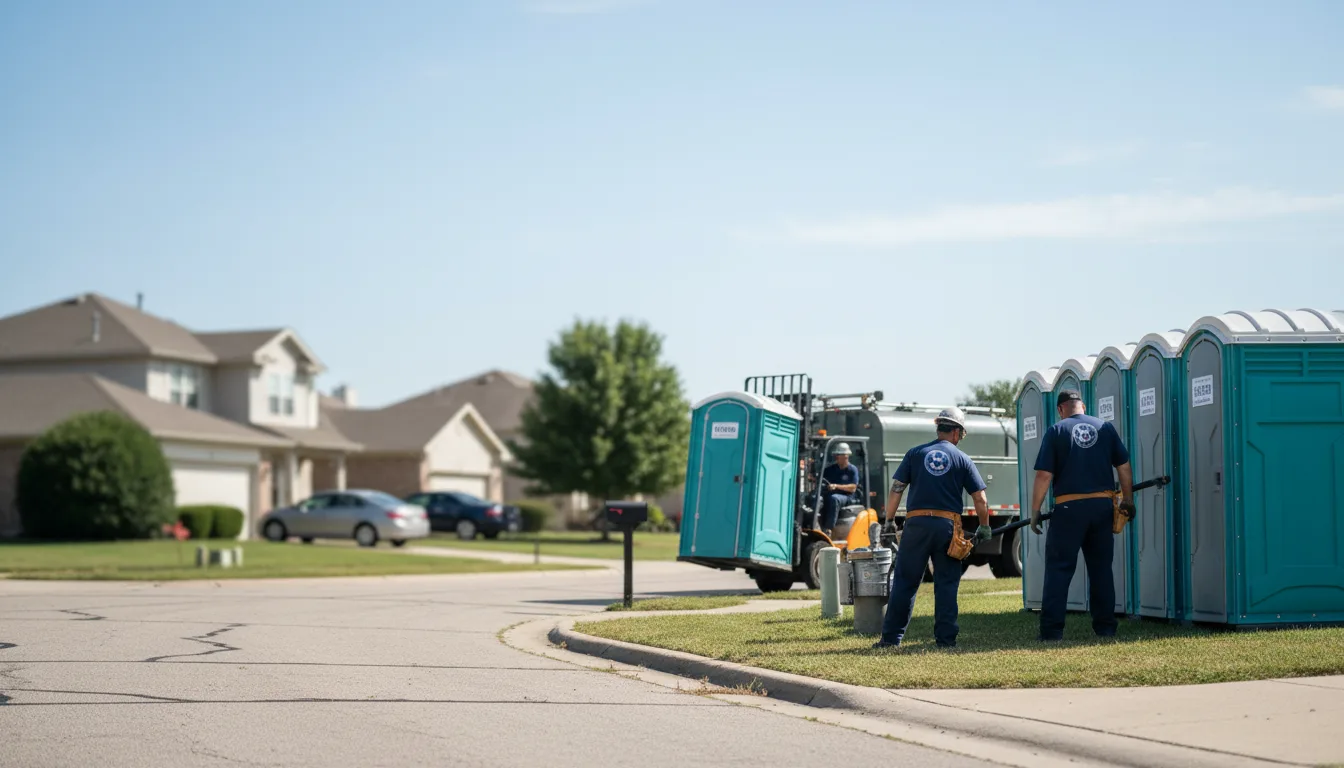 Porta Potty Rental in Bardstown, KY near me